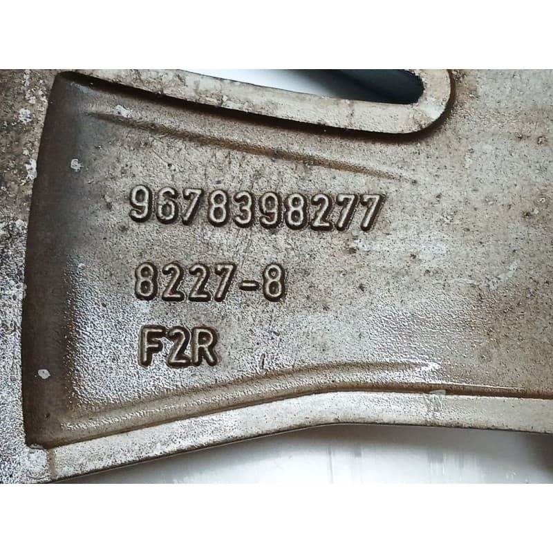 Recambio de llanta para peugeot 2008 (--.2013) allure referencia OEM IAM 9678398277 - Gris 4