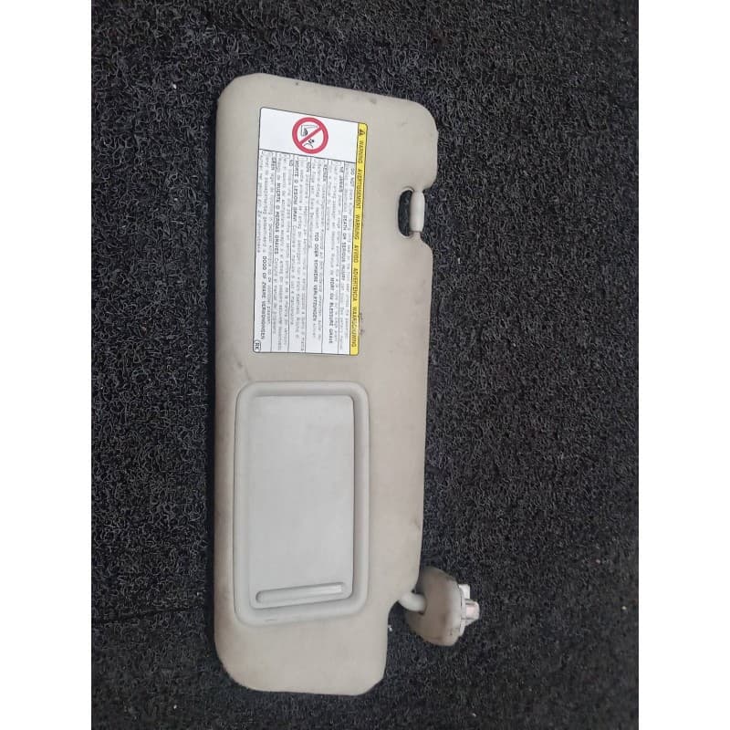 Recambio de parasol derecho para toyota prius (nhw30) advance referencia OEM IAM - Blanco