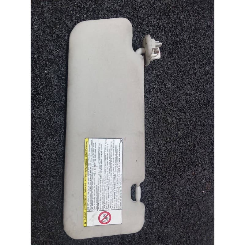 Recambio de parasol derecho para toyota prius (nhw30) advance referencia OEM IAM - Blanco 2