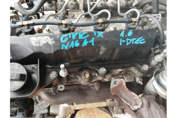 Motor Honda Civic IX 1.6 i-DTEC N16A1 Completo usado 6