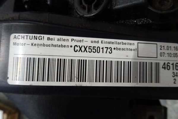 Motor VW Golf Vii Octavia Iii 1.6 TDI - Motor Cxx usado 8