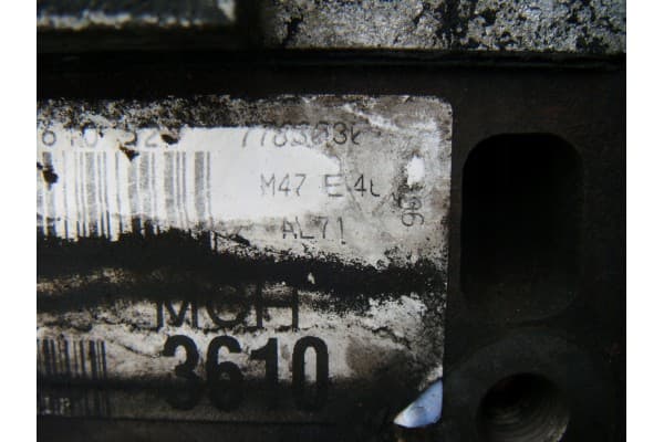 Motor BMW 3 Iii E46 2.0TD 1998- M47D20 usado 6
