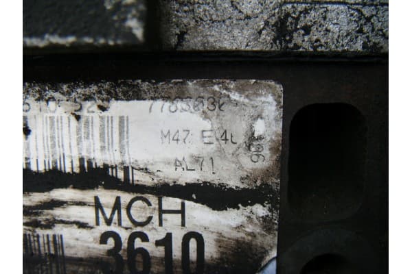 Motor BMW 3 Iii E46 2.0TD 1998- M47D20 usado 8