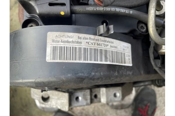 Motor VW Seat Audi Skoda 1.6 TDI Cay usado 6