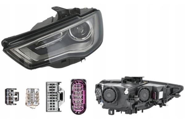 Faro delantero Audi 1EL010740311 Hella usado 2