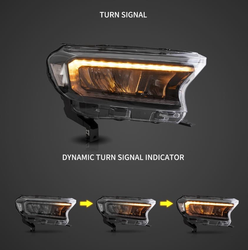 Faros Full LED para Ford Ranger T6 (2016-2023) nuevo 4