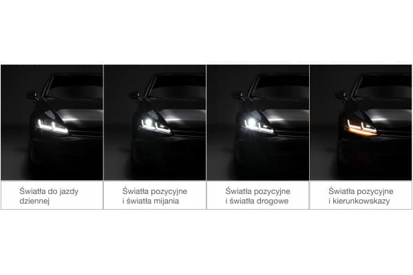 Faros LED Osram HL 103-CM para Golf Vii GTI usado 3