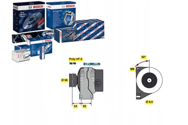 Alternador Bosch 0 986 047 380 nuevo 2