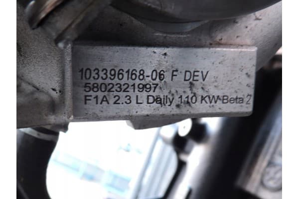 Motor Iveco Daily 2.3 160HP EURO6 F1AGL411N usado 3
