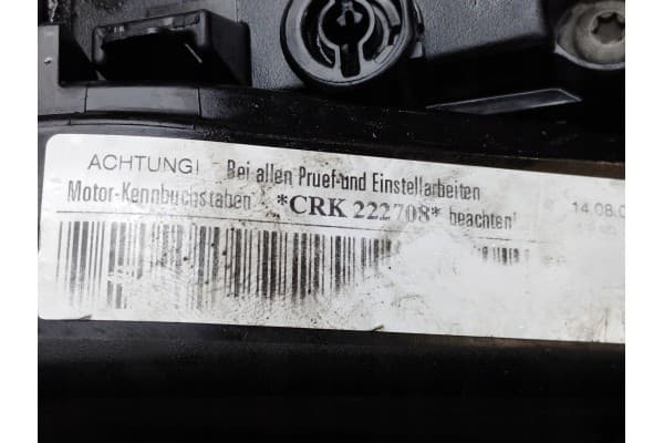 Motor Audi A3 8V 1.6 TDI Post Crk usado 6