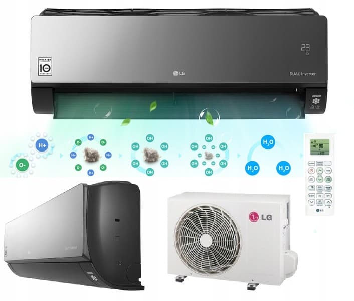 Aire acondicionado LG 2,6 kW ArtCool Mirror AC09BQ -15 nuevo