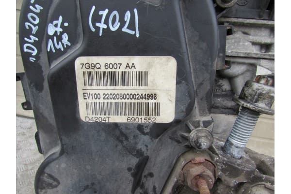 Motor 2.0 Tdci Ford D4204T 208,000 km usado 3