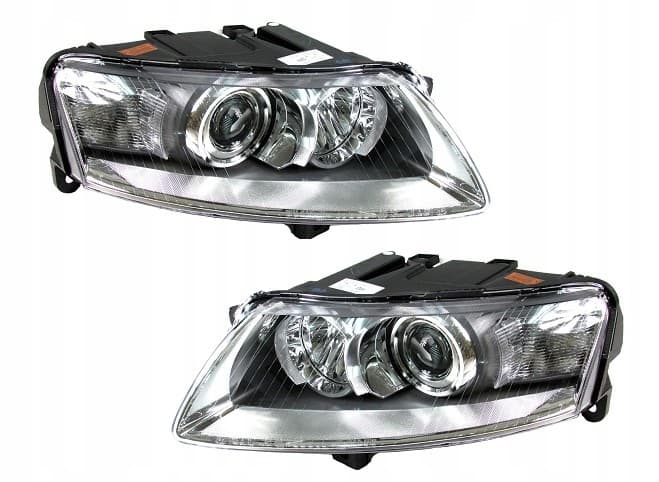 Juego de Faros Bi-Xenón Audi A6 C6 2004-2008 con Motores nuevo