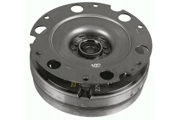 Volante bimasa Sachs con kit de montaje usado 2