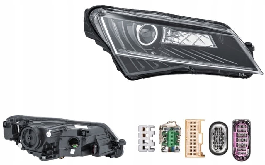 Faro delantero Peugeot 5008 09.13-04.17 Valeo 57M109-V nuevo 7