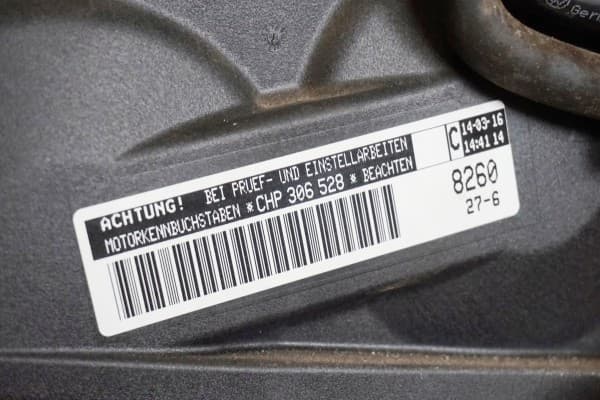 Motor VW Golf Vii 7 1.4 TSI Chpa Chp 306528 usado 11