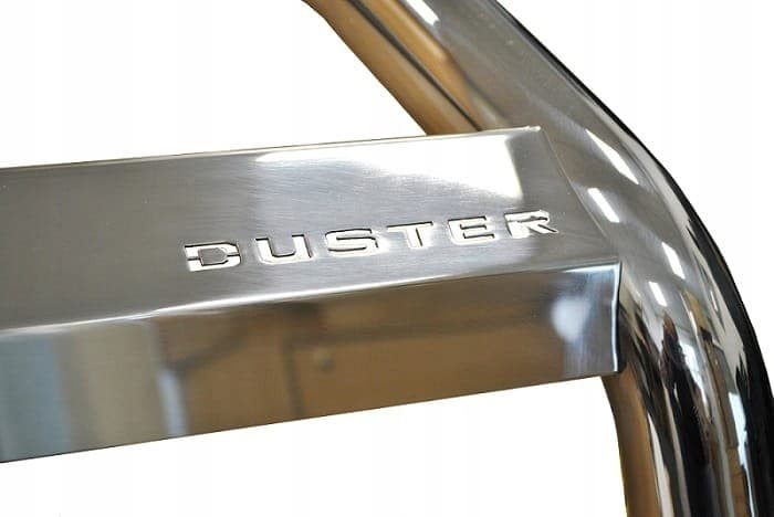 Tubería protectora frontal cromada para Dacia Duster II nuevo 3