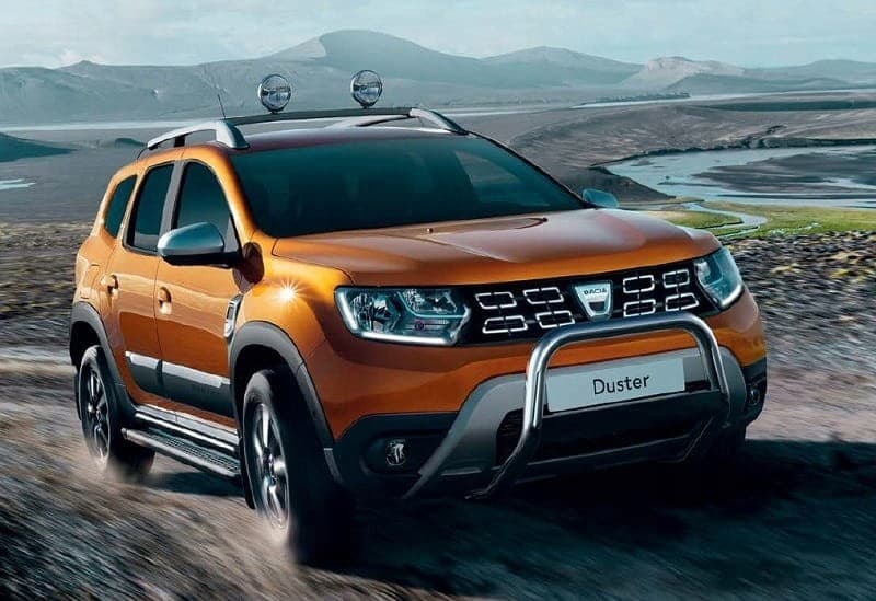 Tubería protectora frontal cromada para Dacia Duster II nuevo 6