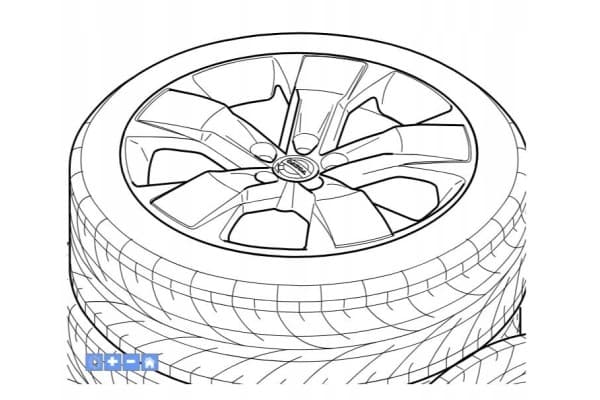 Llanta de Aleación 17'' para Volvo EX40 XC40 usado