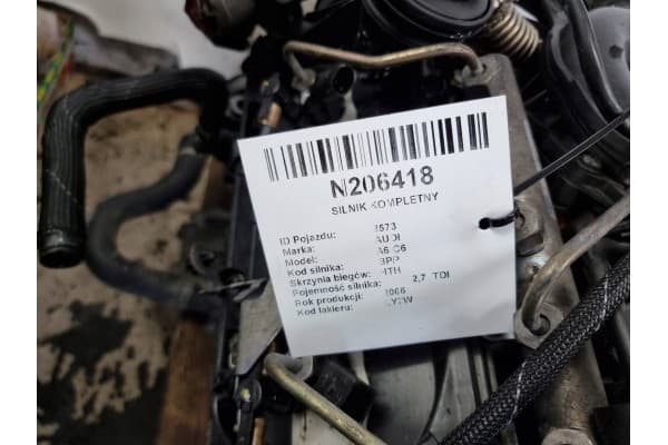 Motor Completo Bpp 2.7 TDI 179 CV Audi A6 C6 usado 2