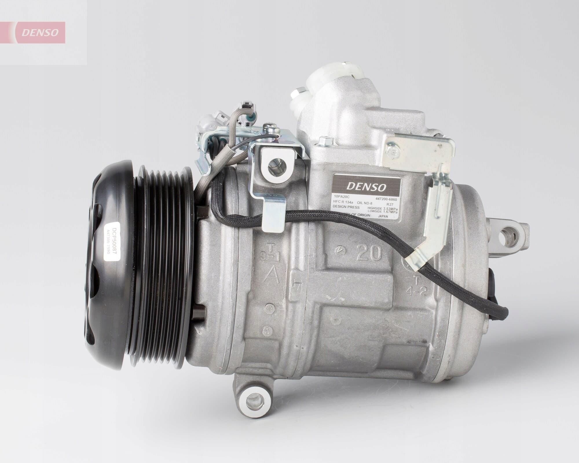Compresor de aire acondicionado Denso DCP50087 nuevo 3