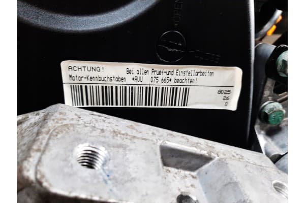 Motor Completo Audi A3 8L 1.6 8V Gasolina Avu usado 5