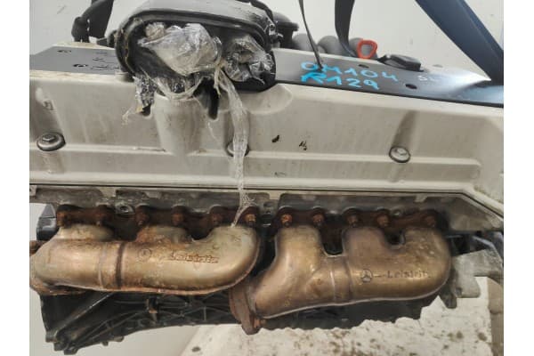 Motor Mercedes 3.2 gasolina OM104 R129 completo usado 8