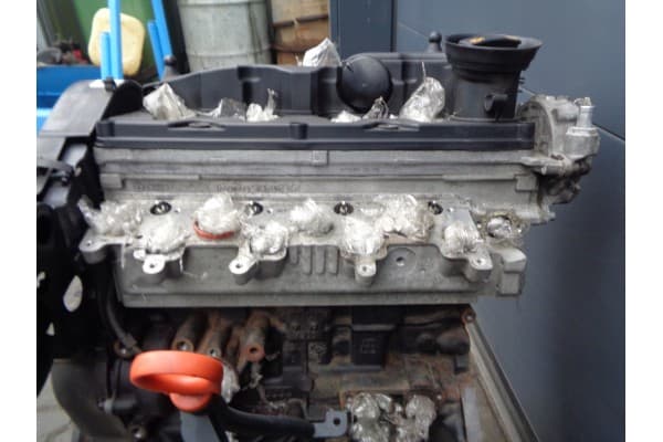 Motor VW Skoda 1.6 TDI Cay sin termostato usado 7