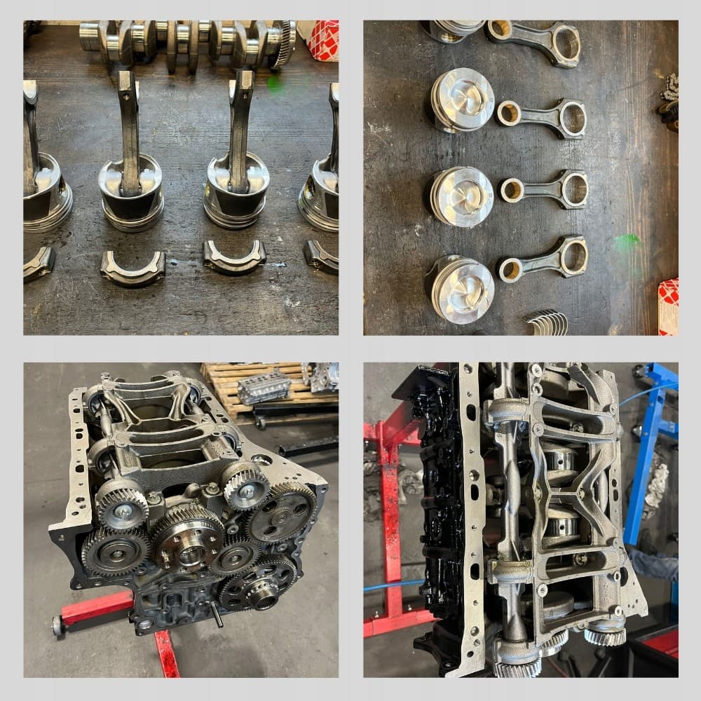 Motor F1AE0481B Iveco Daily 35C12 85kW 2002 - 2007 reacondicionado 10