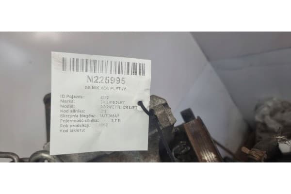 Motor completo Chevrolet Corvette 1993 usado 3