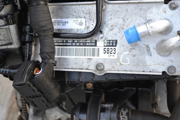 Motor 1.2 Tfsi Seat VW Cbz Cbza 64,000 km usado 8