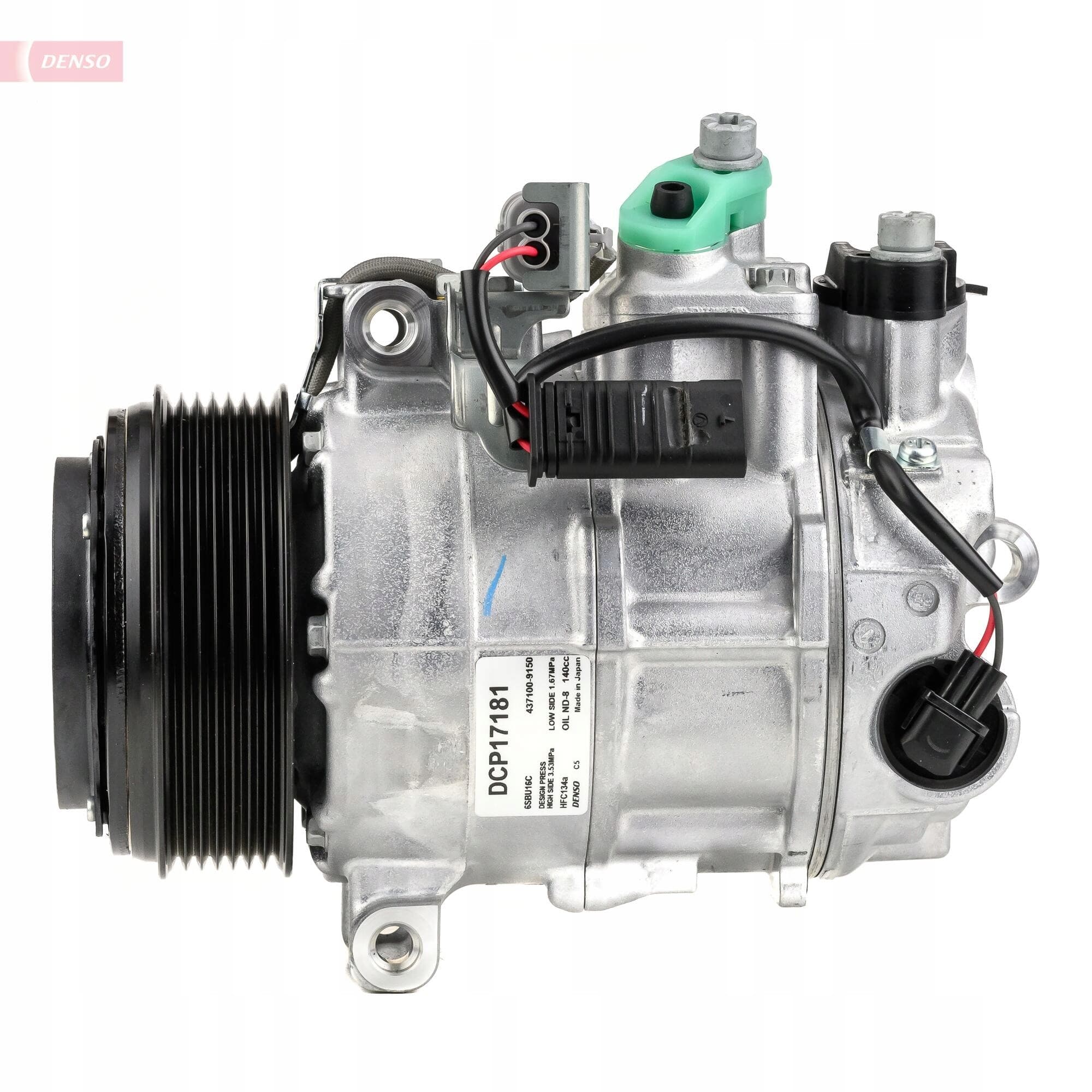Compresor de Aire Acondicionado Denso DCP17181 nuevo 3