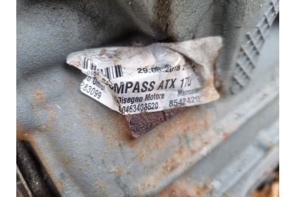 Motor Jeep Compass 2.0JTD Núcleo 55283099 usado 5