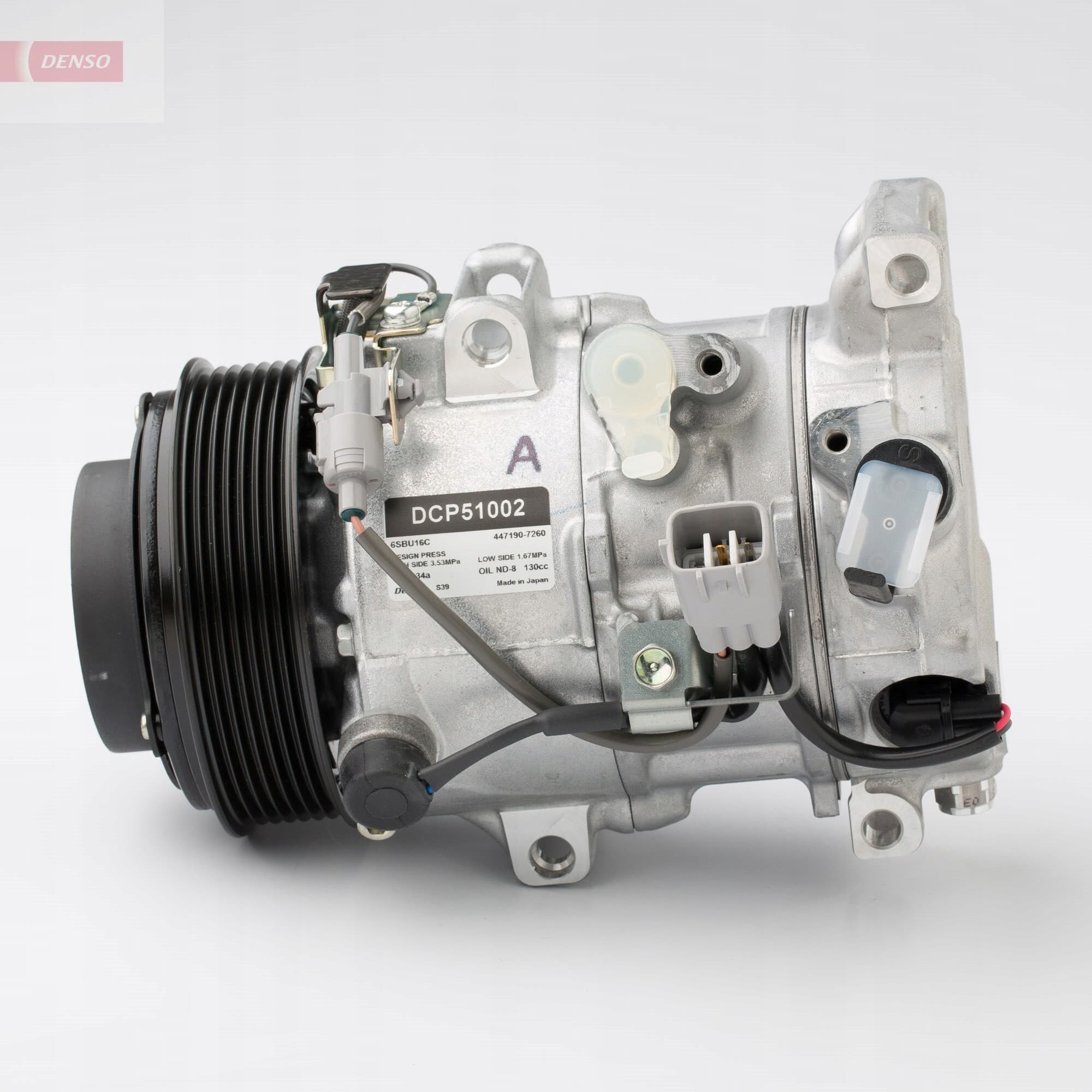 Compresor de aire acondicionado Denso DCP51002 nuevo 5