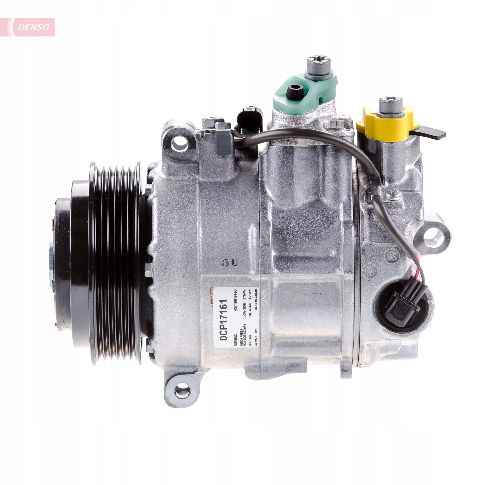 Compresor de aire acondicionado Denso DCP17161 nuevo 3