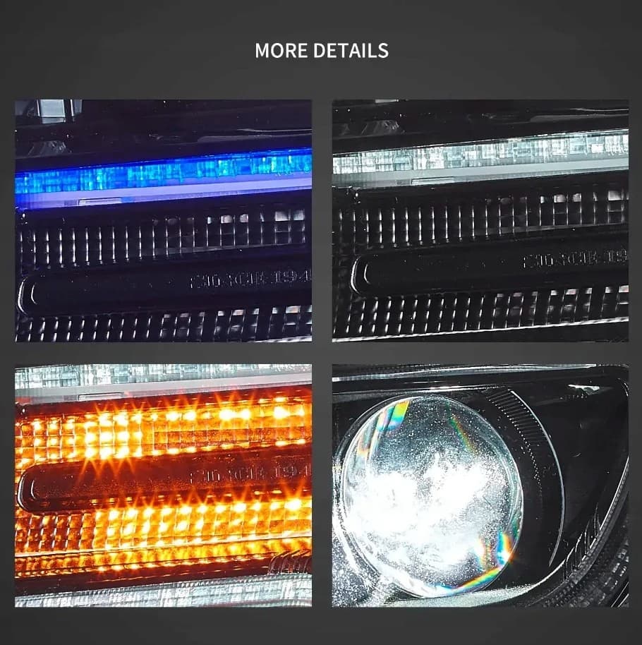 Faros LED para Jeep Grand Cherokee 2011-2013 Vland nuevo 8
