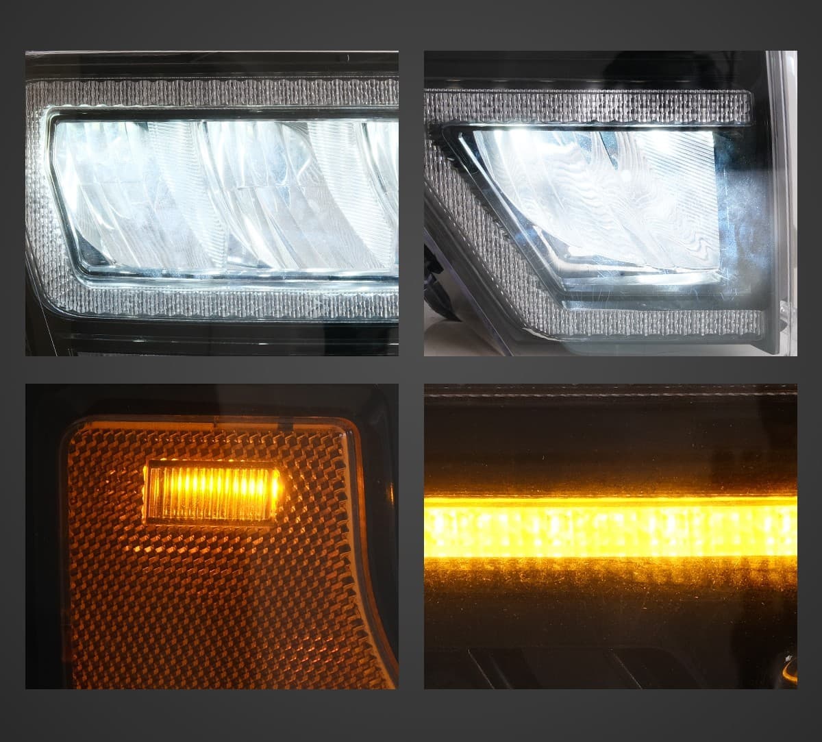 Faros delanteros Vland para Ford F-150 2009-2014 nuevo 2