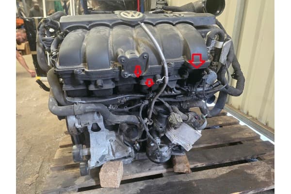 Motor VW Atlas 3.6 V6 2018-2024 Usa Cdv usado 5