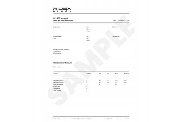 Ridex 3918H0096R Bomba de alta presión usado 4
