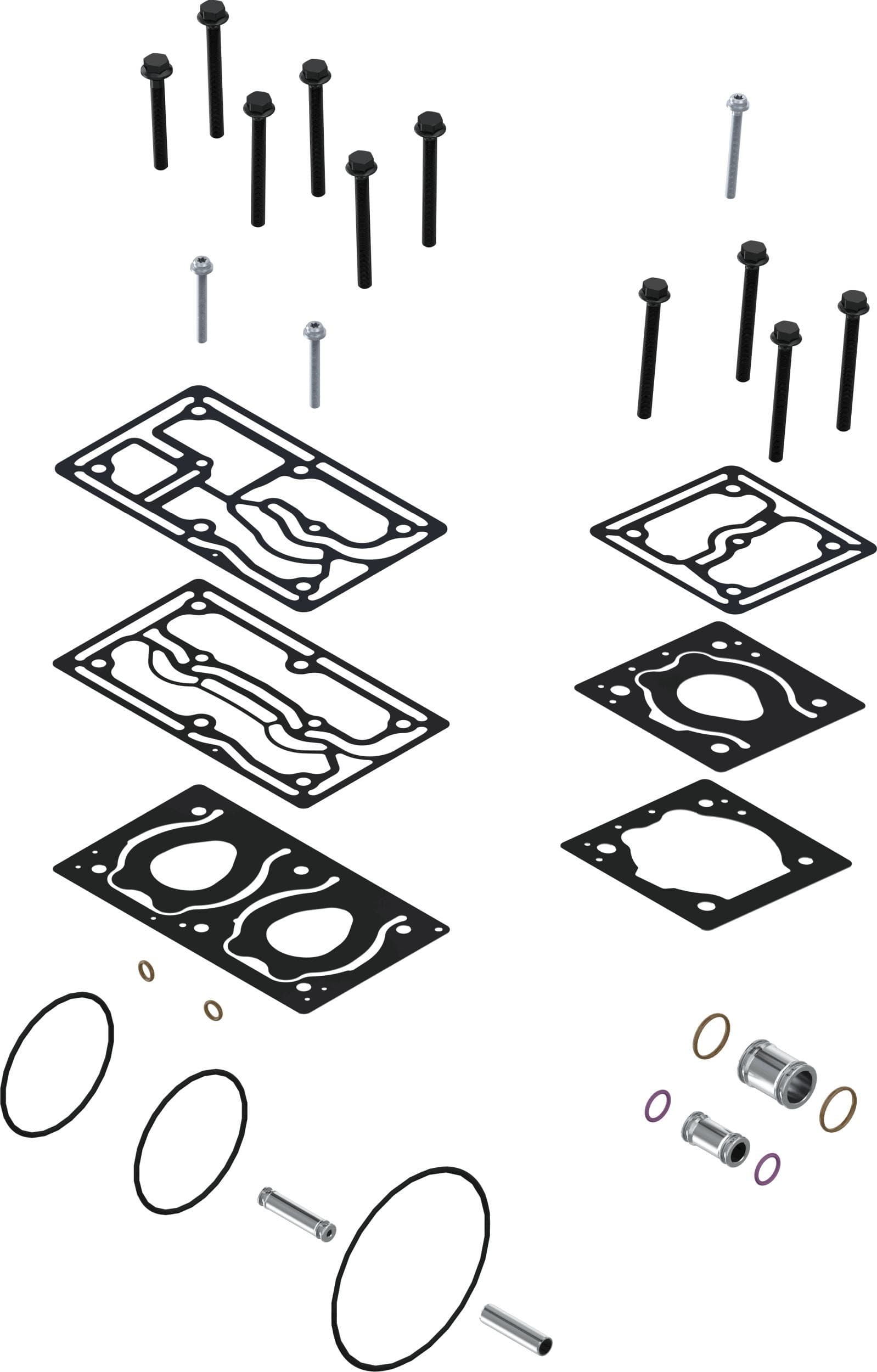 Wabco 9125109262 Kit de reparación para compresor de aire nuevo 4