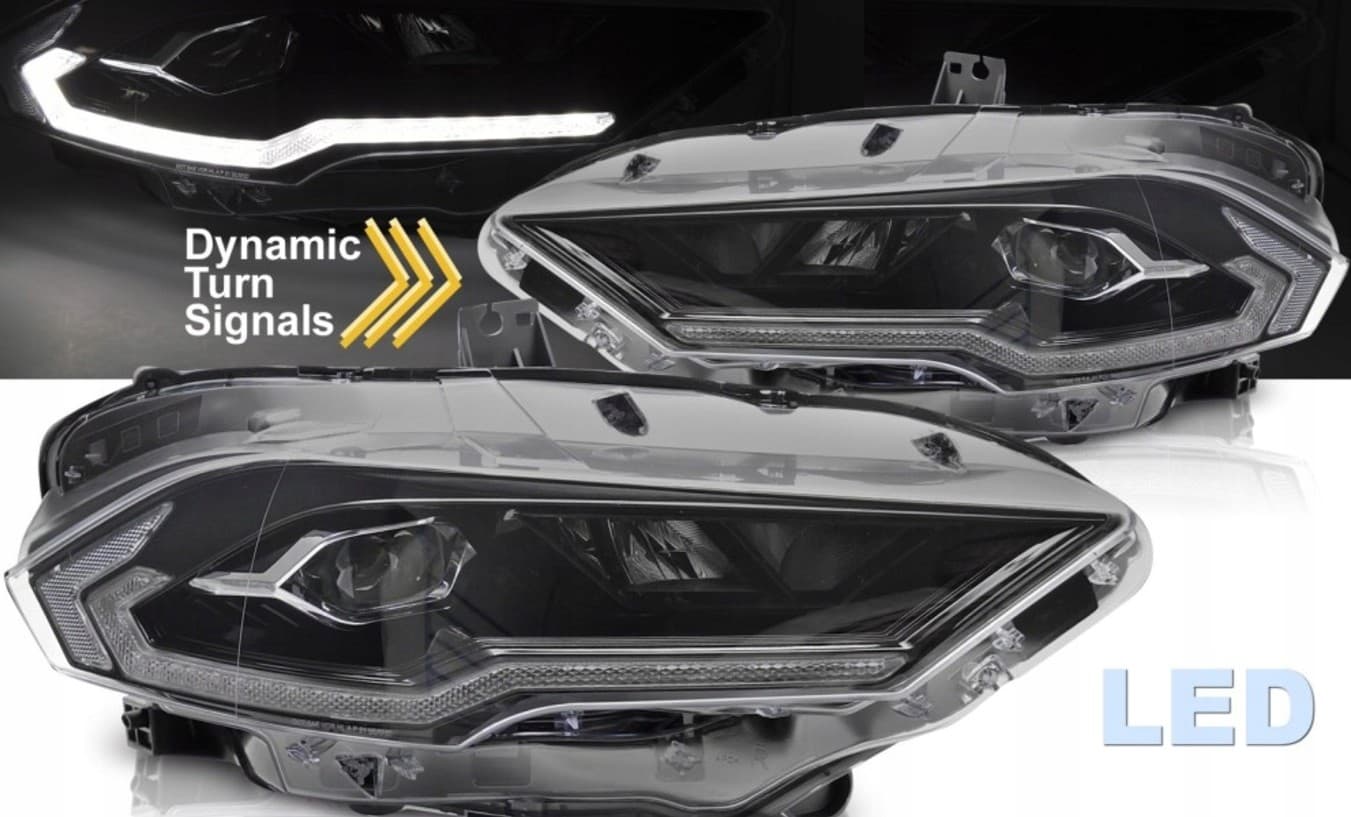 Faros delanteros LED para Ford Mustang 2018-2024 Vland nuevo 3