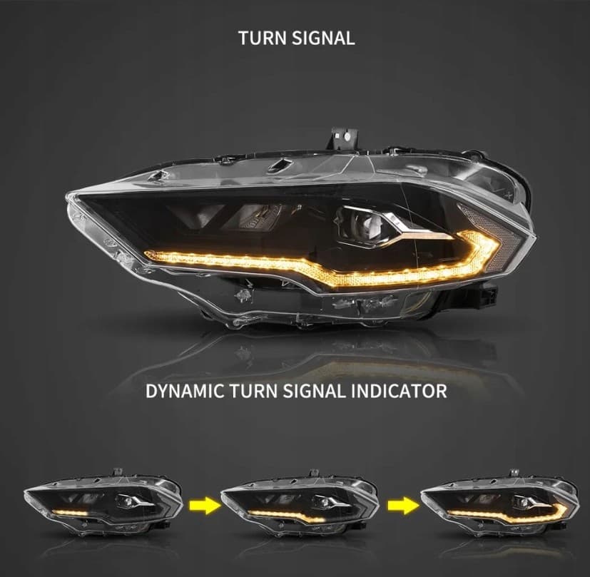 Faros delanteros LED para Ford Mustang 2018-2024 Vland nuevo 7