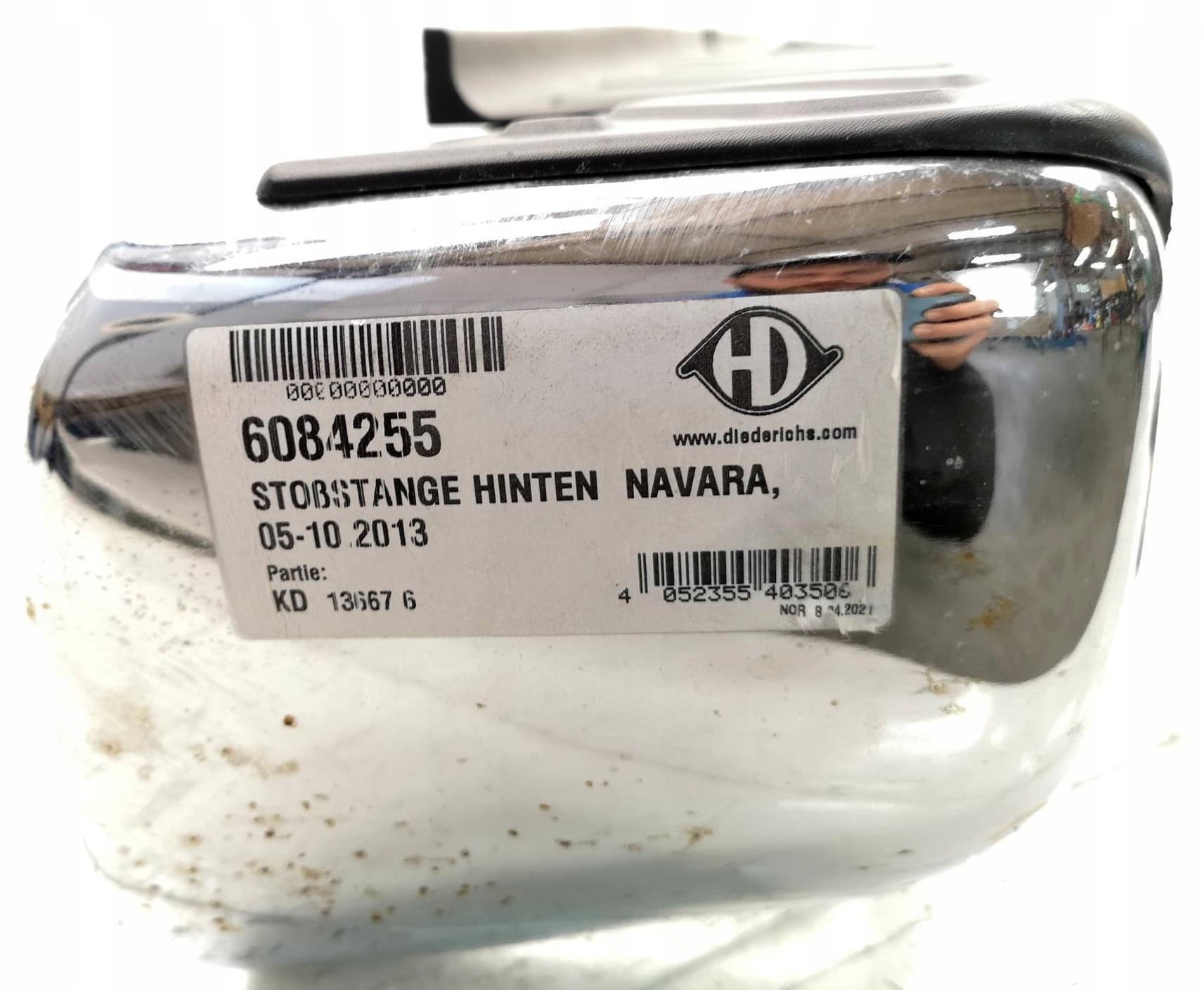 Parachoques Trasero Nissan Navara D40 2005-2015 85010EB000 nuevo 3
