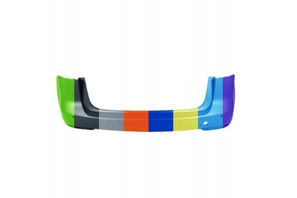 Parachoques Trasero VW Touran II 2010-2015 usado 2