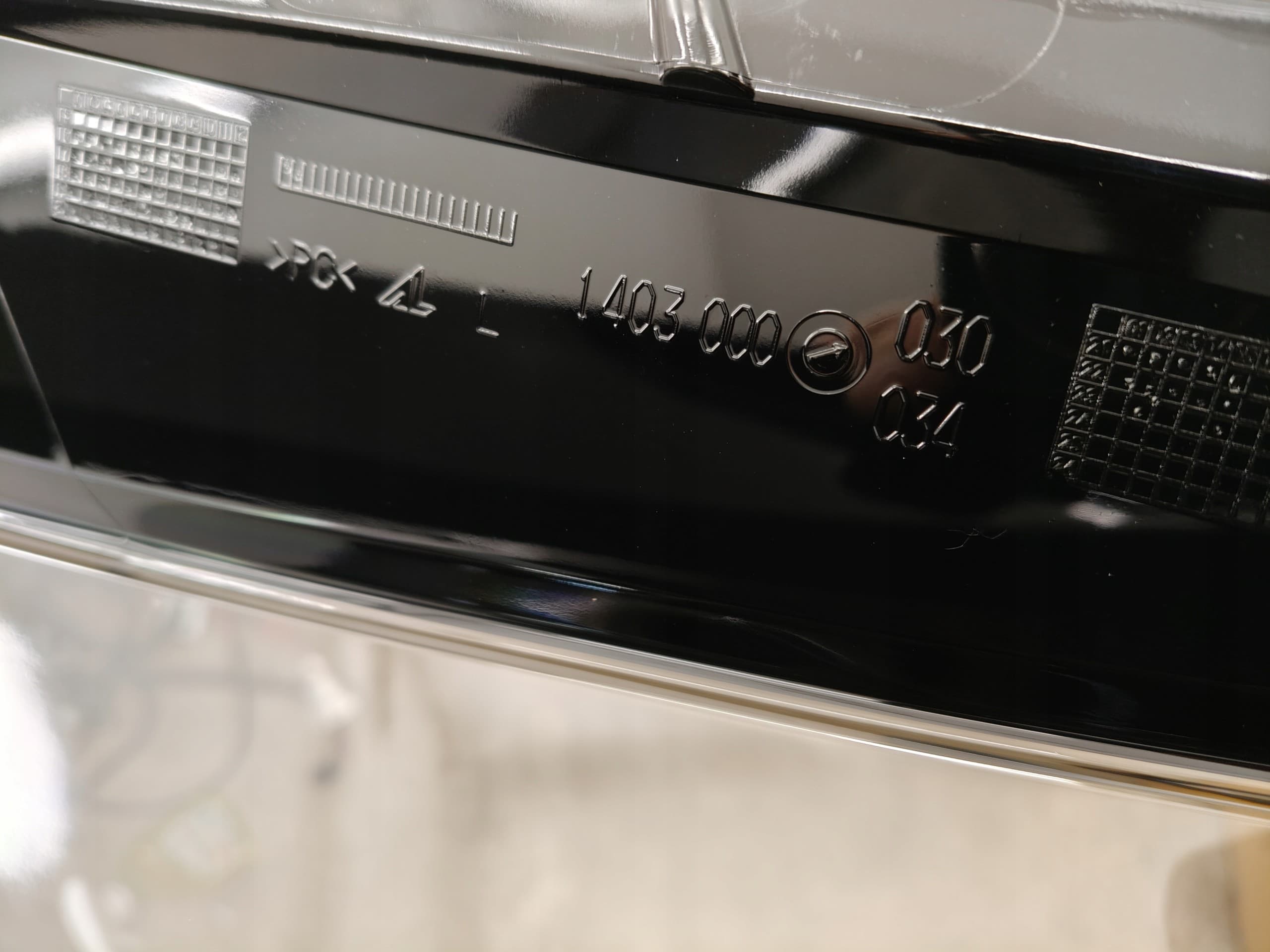 Cubierta de Lente de Faro para Mercedes S W222 Facelift nuevo 3