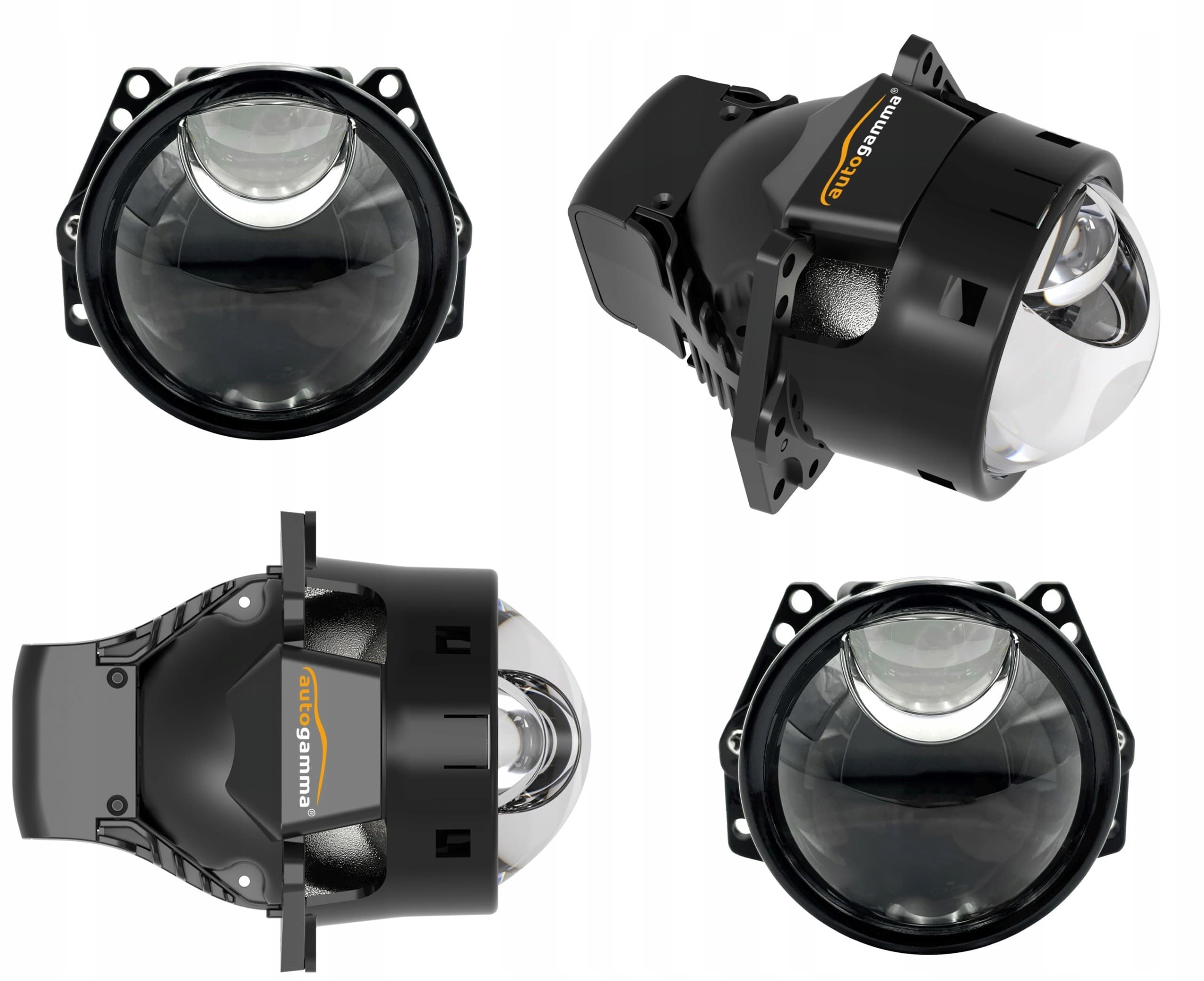 Lentes Proyectoras Bi-LED 3.0 Auto Gamma 6000K Lhd nuevo 3