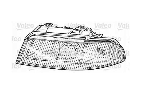 Faros delantero izquierdo Valeo 087496 nuevo