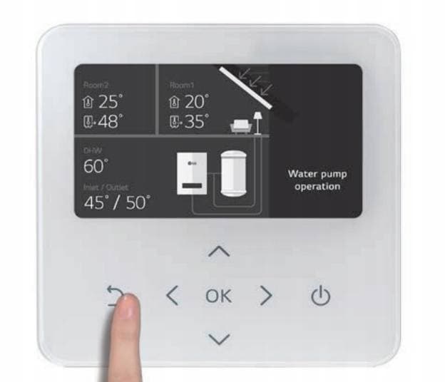 Bomba de calor LG 9 kW monoblock R32 Therma V nuevo 7