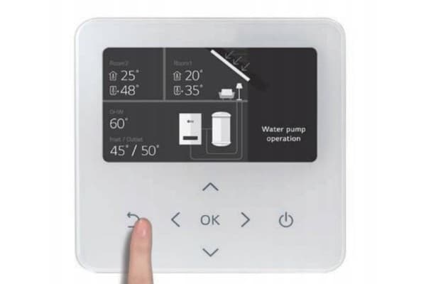 Bomba de calor LG 9 kW monoblock R32 Therma V usado 7