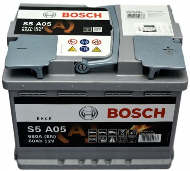 Batería Bosch 0 092 S5A 050 Agm 60Ah 680A Start Stop nuevo 2